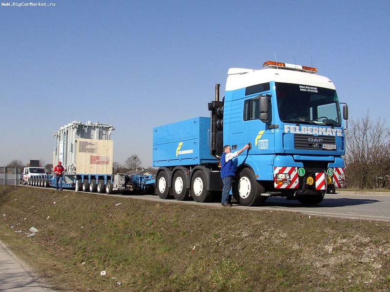 Man TGA автопоезд