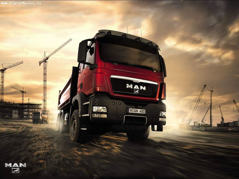 Man TGS самосвал