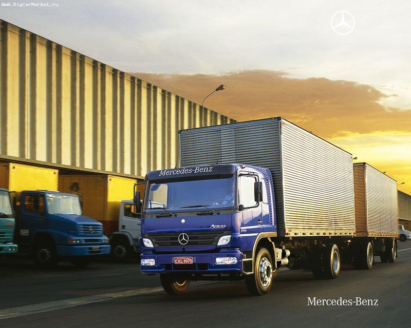 Mercedes  разгрузка