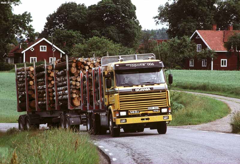 Scania  лесовоз