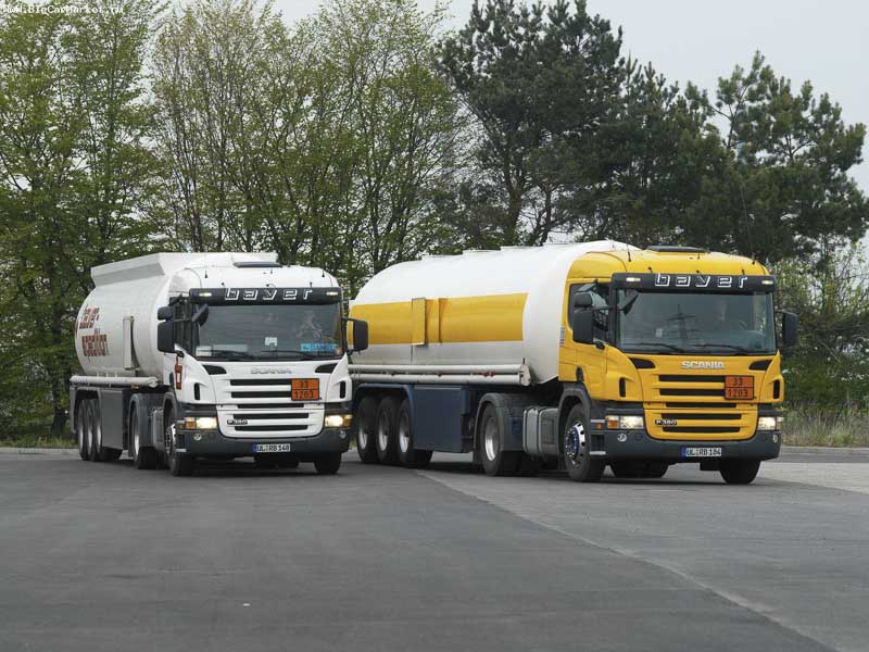 Scania  две цистерны