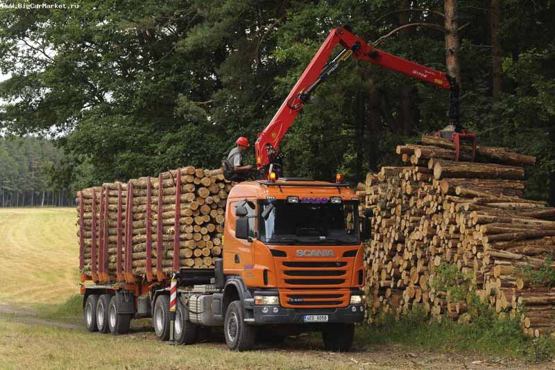 Scania  дрова