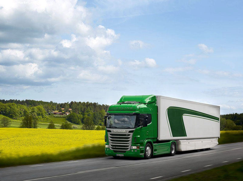 Scania  поле